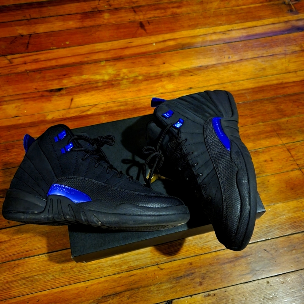 Black and Purple Retro 12 Jordan
